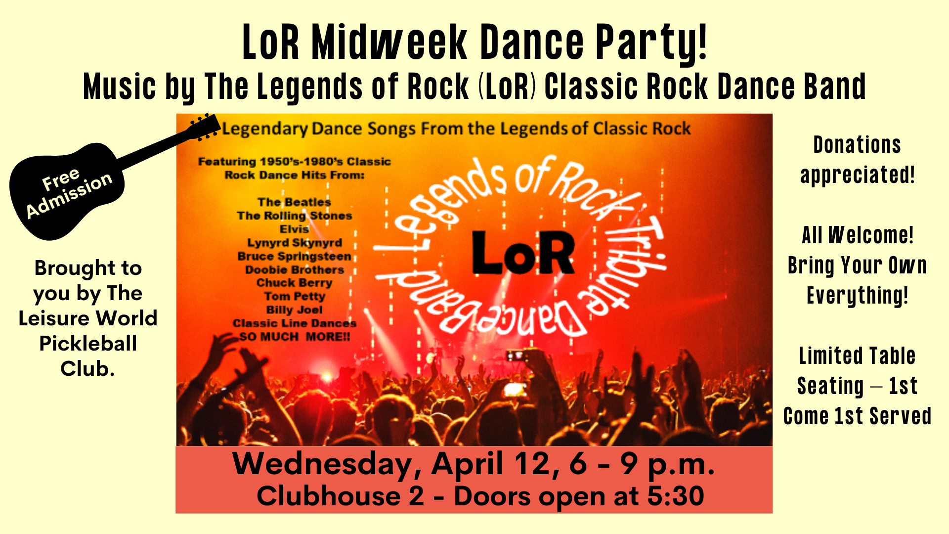 LoR Midweek Dance Party