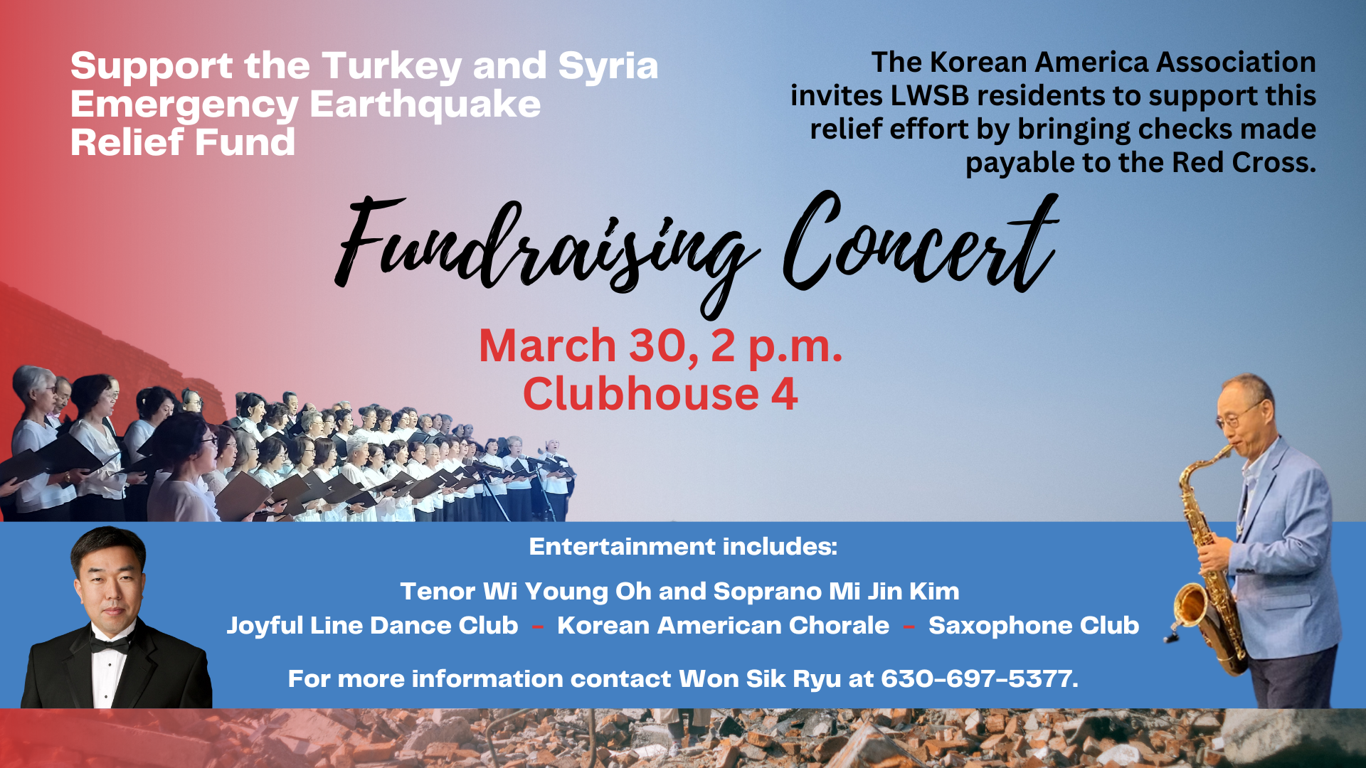 Turkey Concert Fundraiser